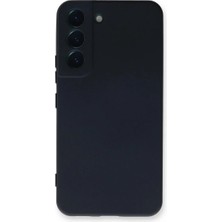 Aycer Galaxy S22 Plus Kılıf Nano Içi Kadife  - Lacivert