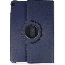 Aycer Ipad Pro 13 (2024) Kılıf 360 Tablet Deri Kılıf - Lacivert