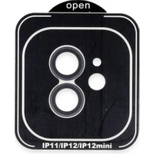 Aycer Joko  Iphone 11 Pvd Metal Kamera Lens - Siyah