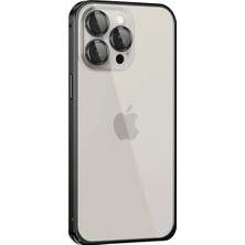 Aycer Joko  Iphone 15 Pro Metal Bumper Mat Kapak - Siyah