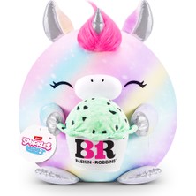 Snackles Aburcuburcu Peluş Oyuncak – 35 cm | Süper Yumuşak & Koleksiyonluk Unicorn&basink-Robbin