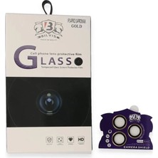 Aycer Iphone 14 Pro Max Bilvis Titan Kamera Lens - Gold