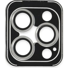 Aycer Joko  Iphone 16 Pro Max Pvd Metal Kamera Lens - Gümüş