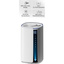 Xenon Smart Hava Nemlendirici Lite 2 | Akıllı, Ultrasonik Sıcak & Soğuk Buhar, 4.5L, WiFi (X7451)