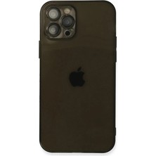 Aycer Iphone 12 Pro Max Kılıf Fly Lens  - Siyah