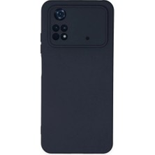 Aycer Po M4 Pro 4g Kılıf Nano Içi Kadife  - Lacivert