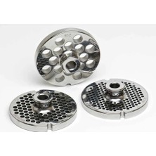 Aycer Salvador Inox Paslanmaz Kıyma Makinesi Aynası, Ağızı 12 No - 4 mm