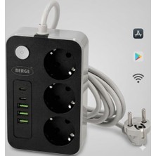 Sıcak Takip Akım Korumalı Casus Mini Gizli Wifi 3'lü Priz Kamera