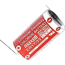 Aycer Maxell ER17/33  3.6V  2/3A Size  Pil