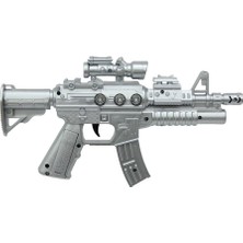 zufigo Sesli Işıklı Pilli King Flash Gun Oyuncak Tüfek
