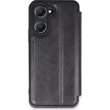 Derin Stok Y18 Kılıf Flip Cover - Siyah