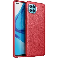 Derin Stok Reno 4 Lite Kılıf Auto Focus Kapak - Kırmızı