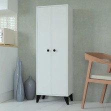 Mobilique Venedik Banyo Dolabı Beyaz Suntalam ile Şık ve Fonksiyonel 145 cm Yükseklik