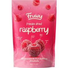 Fruwy 1 Adet Freeze Dried Ahududu Doğal Ekşi-Tatlı Dengeye Sahip Katkısız Atıştırmalık