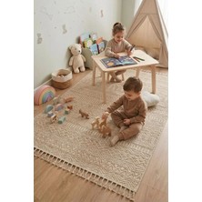 Palmera Mood 100X160 Kahverengi Modern Halı - Leke Tutmaz 10MM Orta Hav