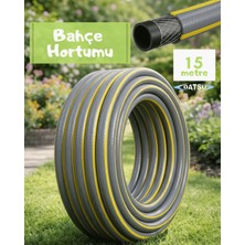 Datsu 15 mt 13MM 1/2 Inç Örgülü Bahçe Sulama Hortumu