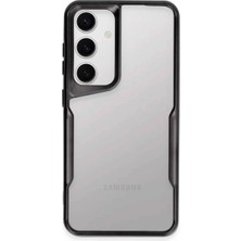 Derin Stok Galaxy S24 Kılıf Boyi Silikon Kapak - Siyah