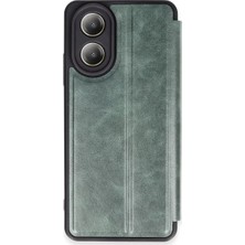 Derin Stok A38 Kılıf Flip Cover - Koyu Yeşil