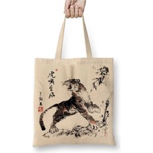Dekado Tiger Roar With The Wind Bez Çanta Uzun Saplı