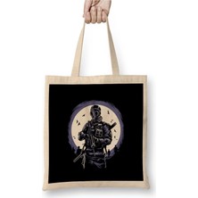 Dekado Gas Mask Soldier Bez Çanta Uzun Saplı