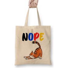 Dekado Funny Cat Lover Giftsfor Women Men Kkids Bez Çanta Uzun Saplı
