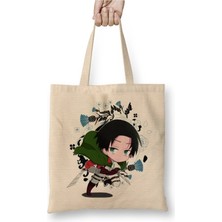 Dekado Chibi Levi Ackerman Bez Çanta Uzun Saplı