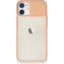 Derin Stok Iphone 11 Kılıf Palm Buzlu Kamera Sürgülü Silikon - Pembe