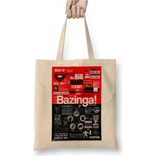 Dekado The Big Bang Theory Bazinga Bez Çanta Uzun Saplı
