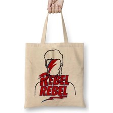 Dekado David Bowie Rebel Rebel Bez Çanta Uzun Saplı