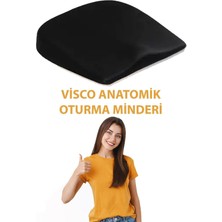 Premini Konforlu Visco Anatomik Oturma Minderi, Ortopedik Sandalye Destek