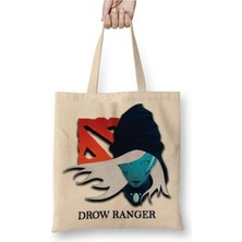 Dekado Drow Ranger Dota 2 Bez Çanta Uzun Saplı