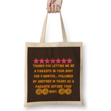 Dekado Mothers Day 2021 Mom Rainbows Mothers Day Bez Çanta Uzun Saplı