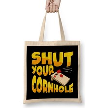 Dekado You Shuck At Cornhole Cute & Funny Shut Your Cornhole Bean Bag Tossing Bez Çanta Uzun Saplı