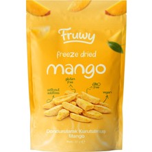 Fruwy Freeze Dried Mango Pratik Ambalajda Gerçek Mango Atıştırmalığı
