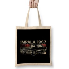 Dekado Supernatural Retro Impala Bez Çanta Uzun Saplı