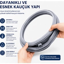 FArfan Arçelik 9140 Pmg 9141 Pmg 9121 Pm Beko CM9140 Uyumlu Körük Lastiği Kazan Kapak Contası 1400810200 / 1400810500