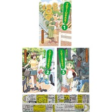 Gerekli Şeyler Yayıncılık Yotsuba 1-2-3. Ciltler Manga Seti + Manga Ayracı ve Özel Cetvel