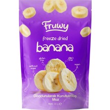 Fruwy Freeze Dried Muz, Katkısız Doğal Lezzet ve Hafif Çıtırlık Sunar