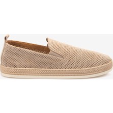 Andrea Giovanni Erkek Kauçuk Taban Süet Perfore Casual Loafer 5187