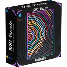 Soi Craft 500 Parça Puzzle Geometrik Büyü #244