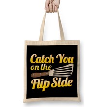 Dekado Funny Catch You On The Flip Side Spatula Cooking Bez Çanta Uzun Saplı
