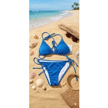 Mojo My Life Ribana Lacivert Bikini Takımı