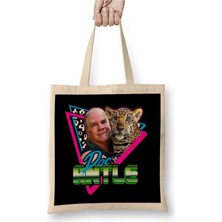 Dekado Doc Antle 80S Retro Tiger King Bez Çanta Uzun Saplı