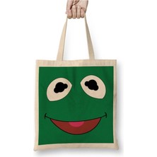 Dekado Kermit Baby Frog Bez Çanta Uzun Saplı