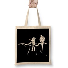Dekado Tin Tin And Snowy Pulp Fiction Bez Çanta Uzun Saplı