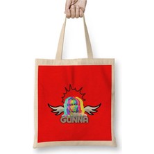 Dekado Gunna Logo Art Bez Çanta Uzun Saplı