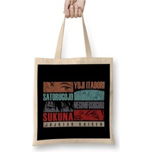 Dekado Jujutsu Kaisen Gang Bez Çanta Uzun Saplı