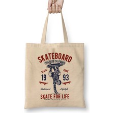 Dekado Retro Skate For Life Bez Çanta Uzun Saplı