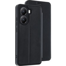Marsilyan™- Xiaomi Poco X7 Pro Kılıf Flip Cover - Siyah