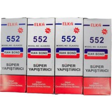 Elka 552 Süper Japon Yapıştırıcı 4 Adet